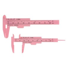 uxcell 미니 플라스틱 버니어 캘리퍼스 80mm 10개입, 10개