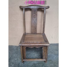 小o結緣館 非洲雞翅木 仿古官帽椅 餐椅 泡茶椅 37x34x76, 1個