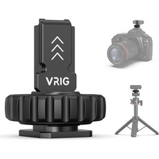 VRIG 콜드 슈 마운트 어댑터 for MIC 2 무선 마이크 Mic 캐논 니콘 소니 카메라와 호환 14인치 나사 카메라 삼각대 액세서리