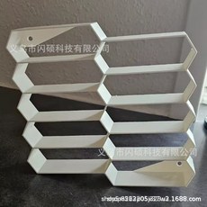 蜂窩車型展示架 適用於 Hot Wheels 小汽車模型收納盒 3D列印, 1個
