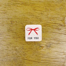 아트박스/스탬프 하우스 [팬시]리본 - For You, 본품, 옵션선택:본품