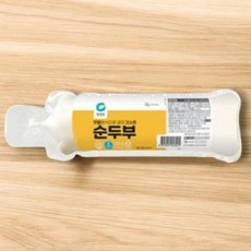 청정원 간편식 아침대용 식자재 고소한 순두부 350g, 1개