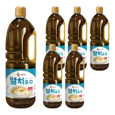 다시다 멸치육수, 1.8L, 6개