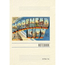 (영문도서) Vintage Lined Notebook Greetings from Morehead City Paperback, Found Image Press, English, 9798385430239