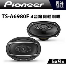 Pioneer TS-A6980F 6x9吋 4音路同軸車用喇叭, 1個
