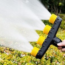 다용도 물분사기 스프레이건(오토 숏타입) 분사건, 1개