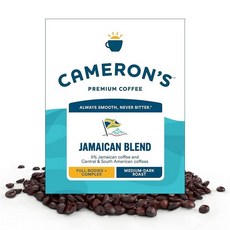Cameron's Coffee 로스트 원두 커피 도넛 샵 793.8g(28온스)_174371, 64 Ounce (Pack of 1), 자메이카 블렌드, 793.8g