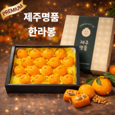 [보자기 포장] 농협 정품 한라봉 프리미엄 선물세트 산지직송 3kg 5kg, 1개, 3kg 로얄과(7-12과)