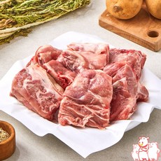 삼형제고기 1등급 한돈 돼지등뼈 감자탕용 냉장, 3kg, 2개