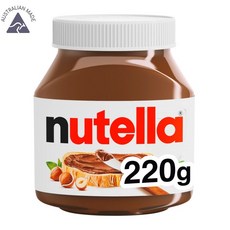 누텔라 헤이즐넛 초콜릿 스프레드 220g Nutella Hazelnut Chocolate Spread 220g, 1개