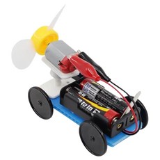 실험교구 프로펠러 빠르기 방향조절 장난감 자동차 교과실험 과학체험키트 과학DIY, 4개