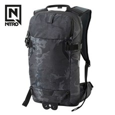 스노우보드 백팩 스키 가방 장비 백 방수 배낭 수납 헬멧 보드가방 스키가방 크로스백 보호, 1개, 블랙 카모플라주 화이트 패턴