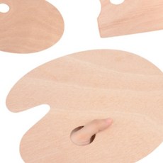 미술용 우드 파레트 미술팔레트, 사각 - 소