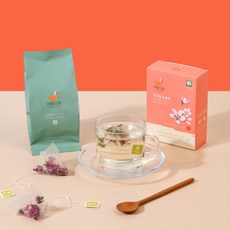 아름다원 유기농 도화차 복숭아꽃차 피부에좋은차 (15티백), 15개입