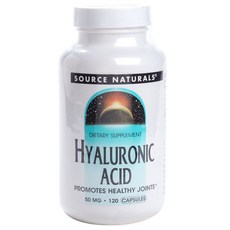 SOURCE NATURALS 玻尿酸膠囊 50mg, 1罐, 120顆