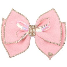 [AK플라자] [프랜치켓] 여아키즈겨울집게핀 PK 모직 리본 헤어핀 Q55DG5041P1