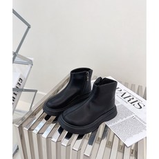 兒童馬丁靴 短靴 秋冬新款男女童簡約時尚韓版洋氣小皮靴