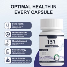 에너지 보충제 1000mg 활력 에너지 UP 아르기닌 60정 면역 밸런스 영양제 근육 컨디션 케어, 1개, 60회분