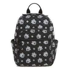 베라 브레들리 여성용 면 Nfl 스몰 백팩 (여러 팀 가능) 테네시 타이탄이 있는 블루/라이트 블루 반다나 원사이즈, 실버 및 블랙 반다나 페이즐리