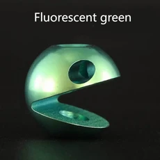 티타늄 합금 플래닛 파라코드 직조 마감 나이프 비즈 EDC 아웃도어 도구 액세서리 DIY 키체인 펜던트 백팩, 08 green