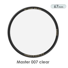 B+W Master 007 Clear MRC nano 濾鏡, 1個