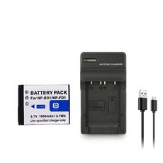 소니 NP-BD1/FD1 호환배터리+충전기 DSC-T70 T77 T90 T200 T300 T500, 1개