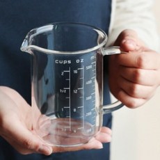 내열 유리 라면 라면물 맞추기 카페 커피 요리 전자렌지 계량컵 비이커 비커 500ml, 1개, 1000ml, 투명