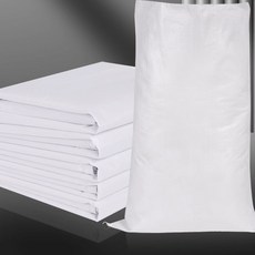 白色加厚編織袋【現貨】麻袋米袋石子袋編織袋麵粉袋飼料袋尼龍袋防水蛇皮袋網拍袋快遞物流打包袋沙包袋, 30個