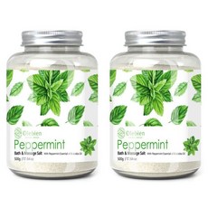 올레비엔 바스 마사지 솔트 페퍼민트 500g+페퍼민트 500g