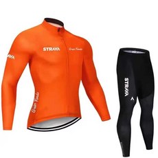 봄가을용 긴소매 져지 슈트 자전거 상하세트 춘추복 팀복 싸이클복 제품, 상세페이지 참고