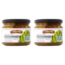 카라미아 마리네이티드 아티초크 하트 글루텐 프리 무지방, 184g, 2개