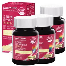 데일리프로 프리미엄 타트체리 콜라겐 정 플러스, 60정, 3개, 60정