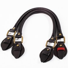 아르티장 빈티지 보스턴백 4911 가죽가방끈 가죽끈, 1개, 투톤블랙