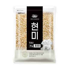 더담은 국산 현미, 4kg, 1개