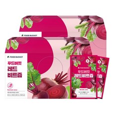 푸드버킷 레드비트즙, 80ml, 60개