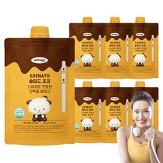 있나요 다이어트 프로틴 단백질 파우치 쉐이크 솔티드 초코맛, 40g, 7개