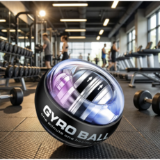 콩알만한게 자이로볼 손목 근력 운동기구, 1개, 블랙