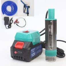 森博銳 38型 12V鋰電電動抽油泵, 1個, 新款12v38型鋰電兩用款+5米藍防凍管