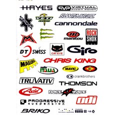 【逸品汽車百貨】自行車 防水刮痕貼紙 傷痕修補 拉花 美化, 1個, 圖六1張