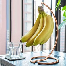 레비바 바나나걸이 바나나홀더, 바나나걸이-로즈골드