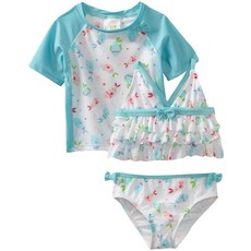 아마존평점4.5+ 미국출고 213383 ABSORBA 쓰리피스 수영복 터키석. 12