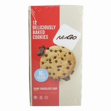 NuGo Nutrition 蛋白質餅乾 黑巧克力味, 24件, 50克