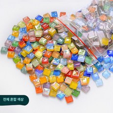 미니 스티커 DIY 취미 투명 재료, 1개, 믹스 1kg 약 1100개