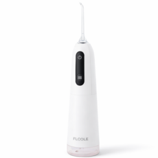 FLOGLE 구강세정기 물치실 휴대용 무선 강력수압 IPX7방수 투명노즐, 화이트, FG10(노즐)