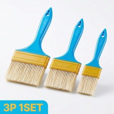 앙플러스 잘 발리는 다용도 페인트 붓, 3개