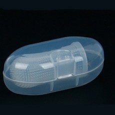 寵愛毛宅寵物手指牙刷，柔軟矽膠材質，深層清潔，呵護牙齦，貓狗通用, 白色360度軟齒刷組, 1個