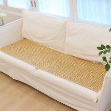 플러스 여름 마작 세죽 소파대자리 4사이즈 3디자인 소파패드 2인 3인 4인 5인 프라임 소파, 내추럴마작
