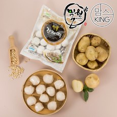 [맘스킹]밀원본가 HACCP 강원도 안흥감자떡 20개내외(600g), 1박스, 600g