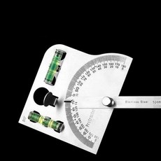 각도 스테인레스 스틸 조정 눈금자 180도, A2