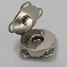 똑딱이 자석단추 실버 소형 5P 가죽공예부자재 가방자 roa9+1UQx